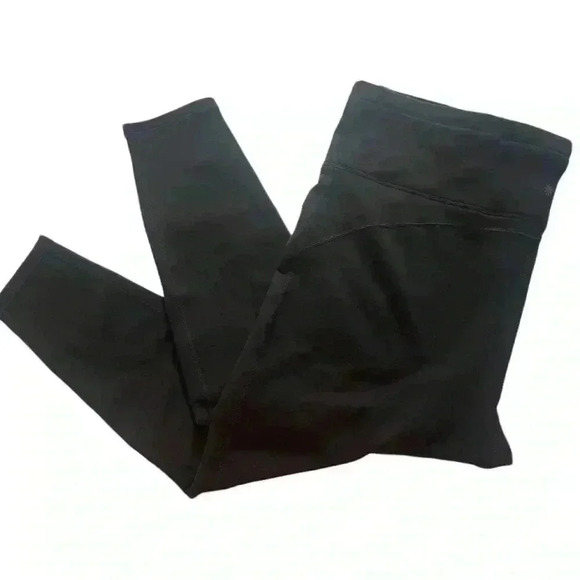 Athleta Altitude Tight in Polartec Power Stretch Black Leggings 3X - Picture 1 of 13
